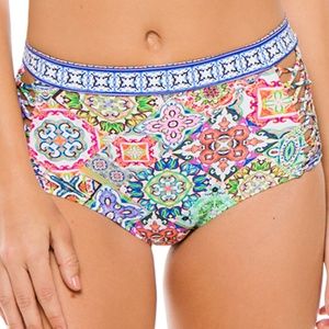NANETTE LEPORE GREEK TILES  HIGH WAIST BOTTOMS XS